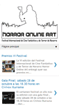 Mobile Screenshot of horroronlineart.com